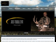 Tablet Screenshot of joe-todd.com